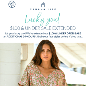 It's Your Lucky Day! $100 & Under Dress Sale Is Extended 😱