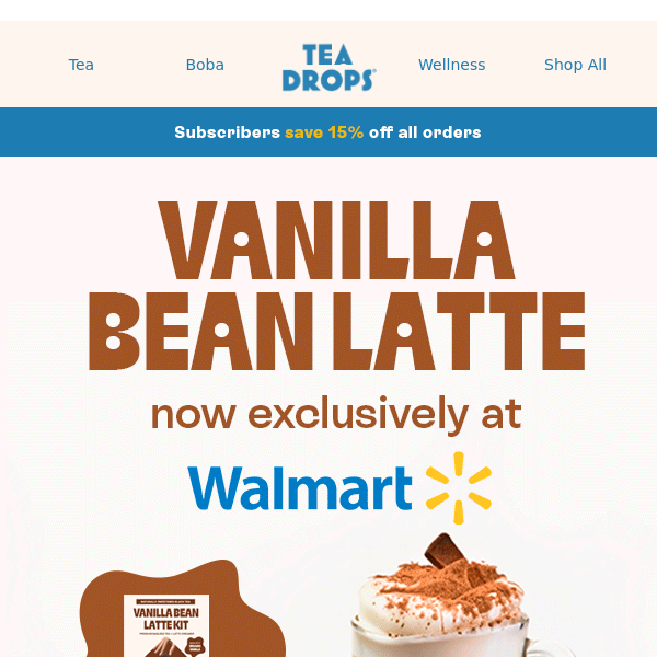 Vanilla Bean Latte Kit Hits Walmart Shelves🤩