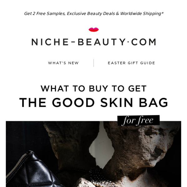 Want our Good Skin Bag for Free?