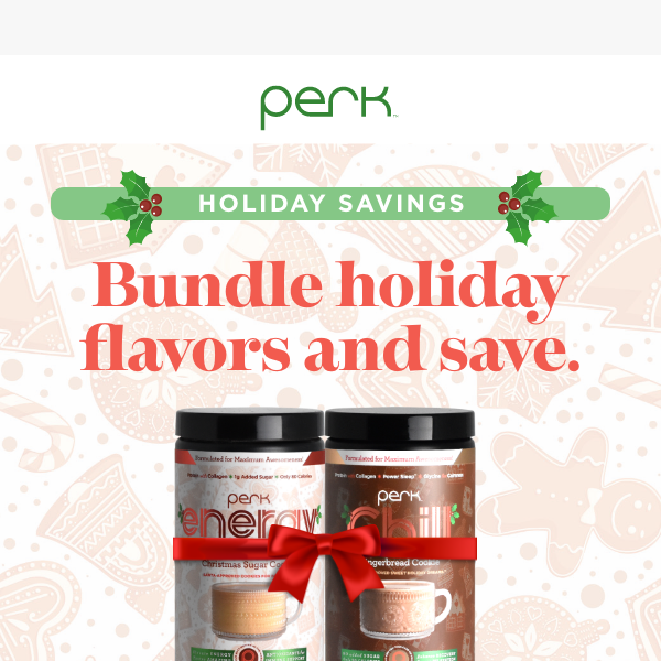 Save on our holiday bundles (just in time🎅)