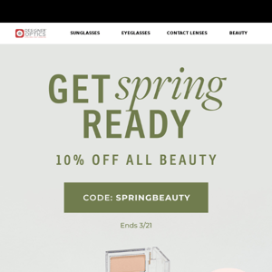 Get Spring Ready With Our Beauty Deals