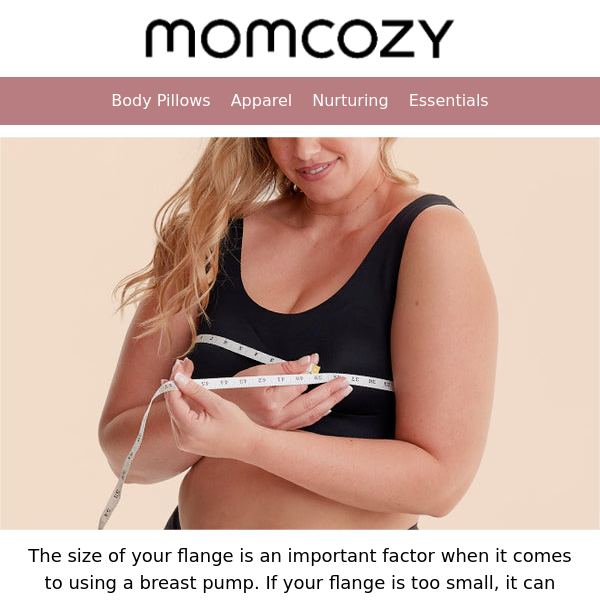 📏 Make Sure You Have The Correct Size Flange - Momcozy