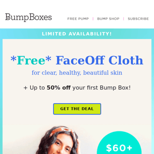 LIMITED OFFER: FREE FaceOff Cloth