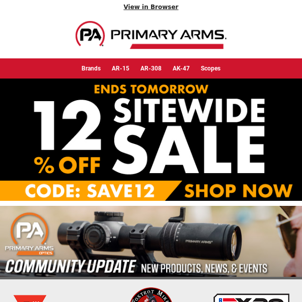 Primary Arms Coupon Codes → 36 off (5 Active) July 2022