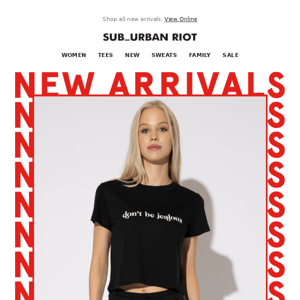 NEW ARRIVALS: Women + Youth ⚡