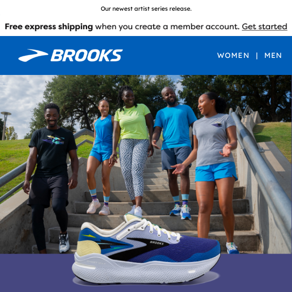 Introducing: Brooks x Damon Brown Collection