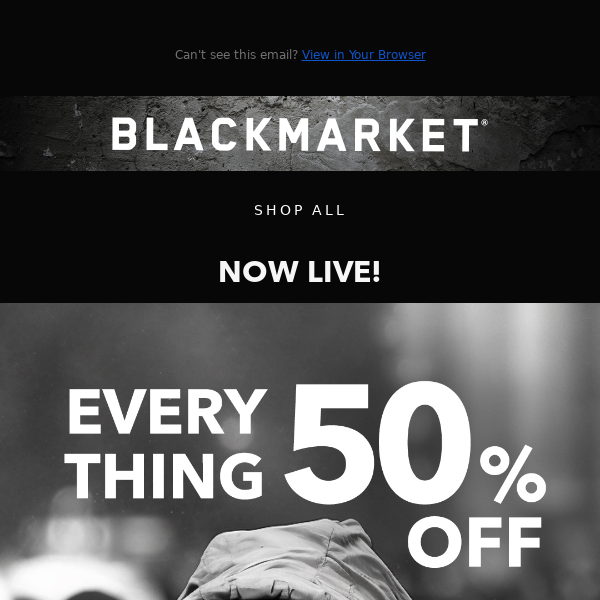 💥 50% EVERYTHING BLACKMARKET - NOW LIVE