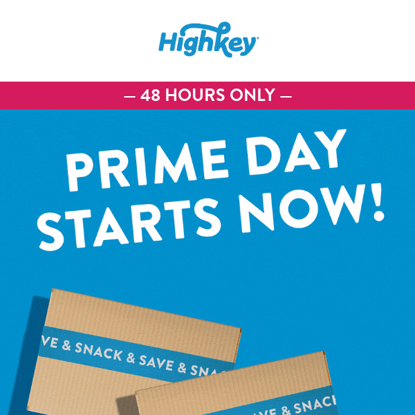 PRIME DAY STARTS NOW❗️