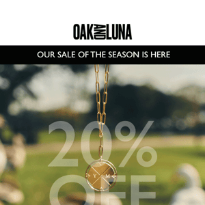 Step into Spring with 20% off