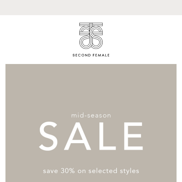 Shop MID-SEASON SALE 🤎