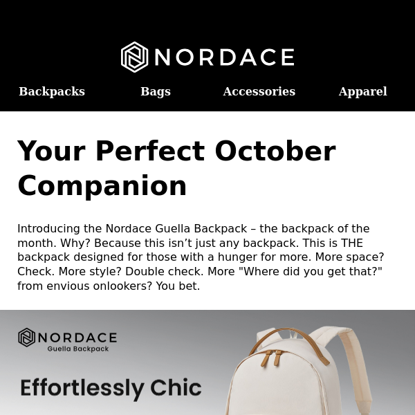 🍁October's Most Wanted Backpack