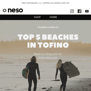 Experience Tofino's Coastal Bliss with Neso 🏄
