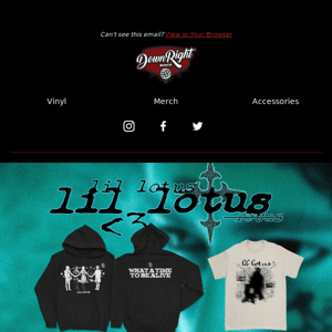 NEW RELEASES: Lil Lotus, Attila ON SALE: Have Mercy, Lime Moths To Flames