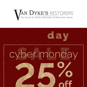 Last Day — Cyber Monday Sale