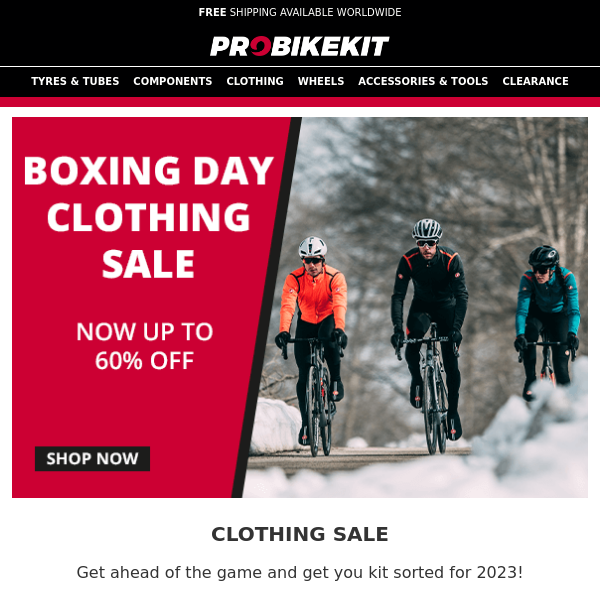 Clothing Sale | Up to 60% off!