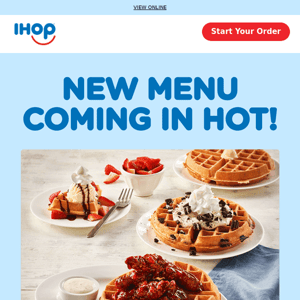 IHOP® Pumpkin Spice Pancake Combo - Start Your Try Our New Menu