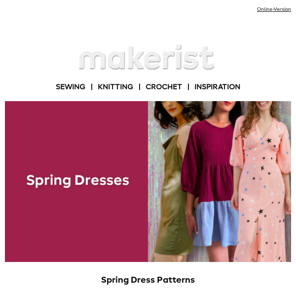 Spring Dress Patterns