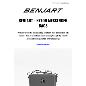 The HRH Chrome Messenger Bag - A Daily Essential! Benjart.com