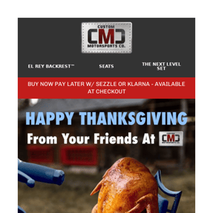 Happy Thanksgiving from CMC 🦃