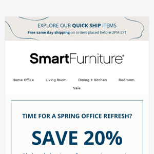 Save 20% On All Blu Dot Home Furniture!