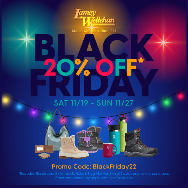 Save 20% During Our Black Friday Sale