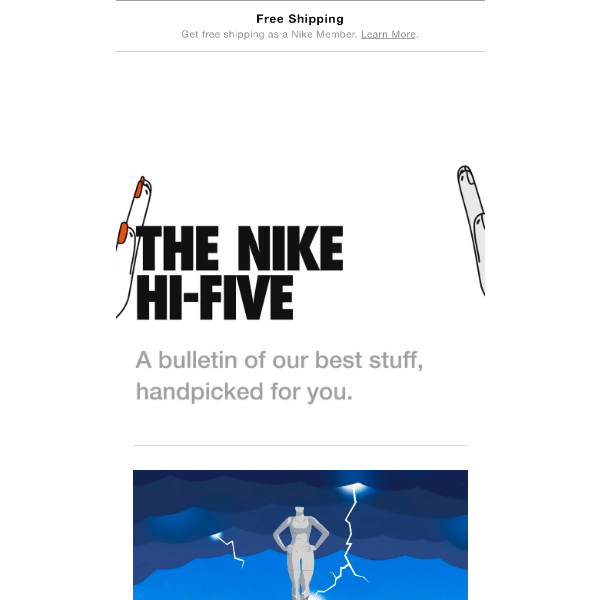 Nike, your Nike Hi-Five is here 👋