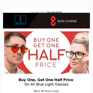 Buy One, Get One Half Price? Next 24 Hours