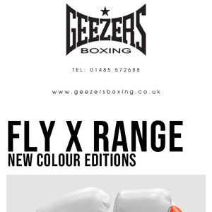 Fly X new colours have landed!