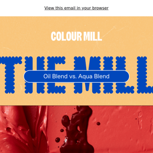 The Mill | Oil Blend vs. Aqua Blend 🌈