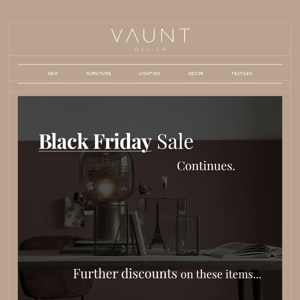 Black Friday: Further Discounts