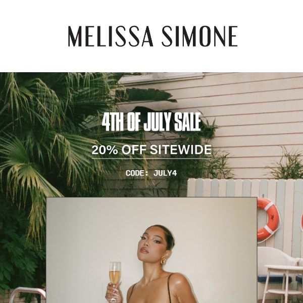 4th of July Sale: 20% Off Sitewide!