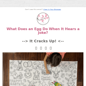💜What Do Eggs Do When They Hear A Joke?