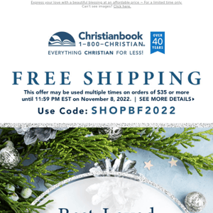 Free Shipping + Gifts for LESS!