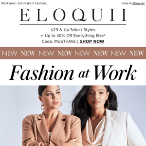 Surprise! Our New Workwear Collection Is Here!!