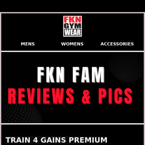 FKN FAM REVIEWS & PICS 📸