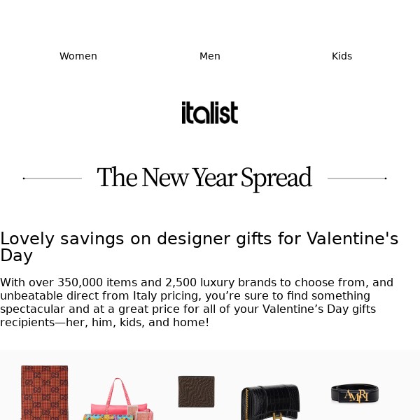 💌 Valentine Luxury Gifts 70% off & Why AMIRI is trending