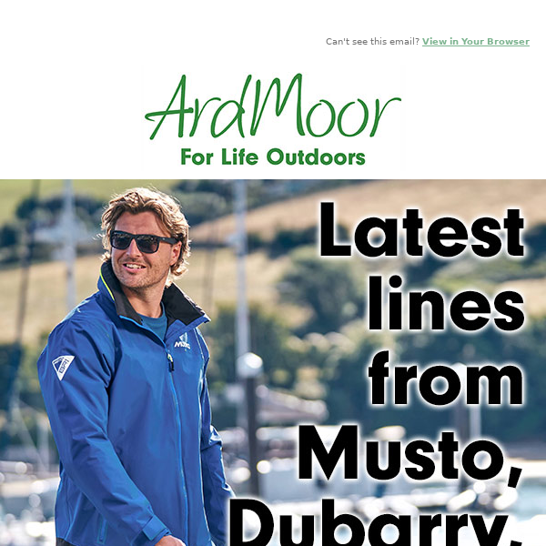 Top Sailing Picks for Spring | Musto, Helly Hansen, Dubarry & Gill