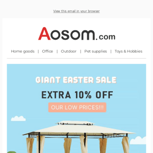 BIG Easter Sale! 🐣 10% Off Select Favorites!