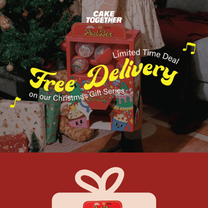 Christmas Shopping just got better with FREE DELIVERY! 🎅🏻🚗