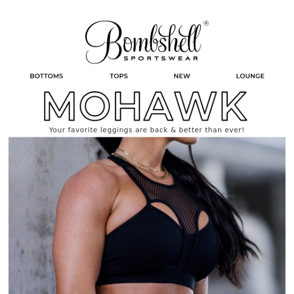 MOHAWK: Back in BLACK & BETTER Than Ever! - Bombshell Sportswear