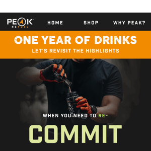 1 YEAR Of Drinks.