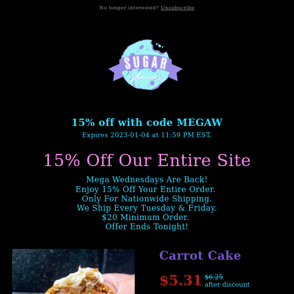 Mega Wednesdays Sale Is Back