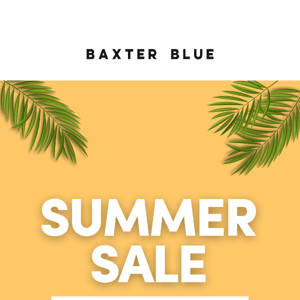 Our Summer Sale is here 🌴 20% OFF Sitewide