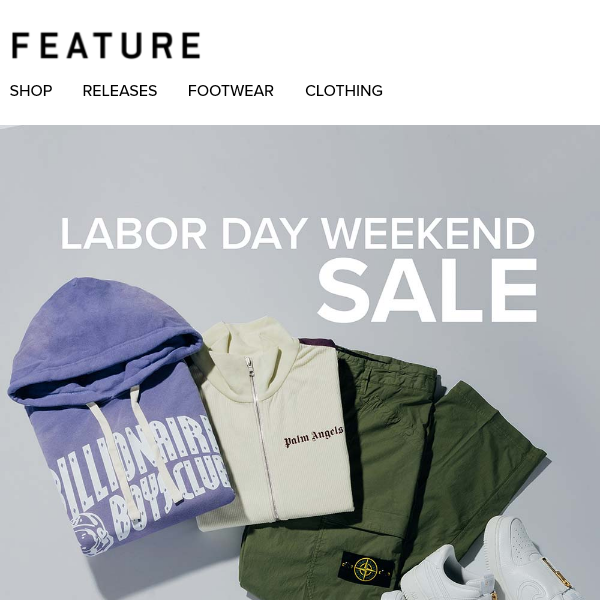 LABOR DAY WEEKEND SALE! 50-70% OFF SALE ITEMS 🙌