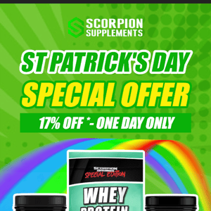 17% Off - St. Patrick's Day Special Offer 🍀