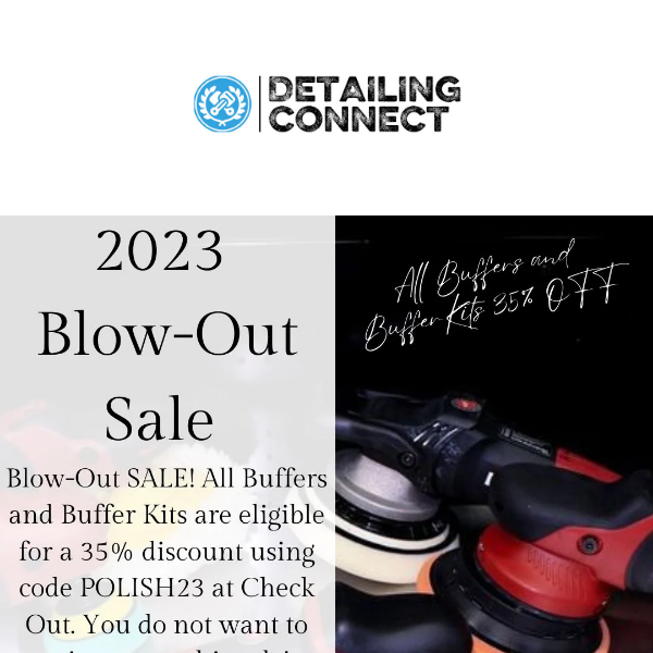 2023 END OF YEAR BLOW-OUT SALE!