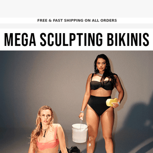 Bikinis with built-in shapewear didn't exist