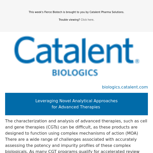 Analytical Strategies to Bolster Your Biologic
