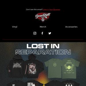 New Releases: Lost In Separation, Dalton Mauldin