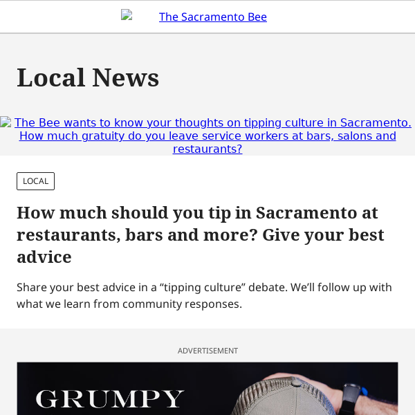 How much should you tip in Sacramento at restaurants, bars and more? Give your best advice